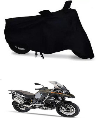 AutoGalaxy Waterproof Two Wheeler Cover for BMW(R 1200 GS, Black)
