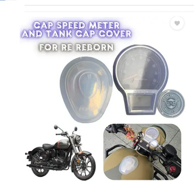 GRILLO Two Wheeler Cover for Royal Enfield(Classic 350, White)