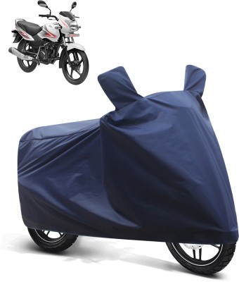 CARZEX Two Wheeler Cover for TVS(Sport, Blue)