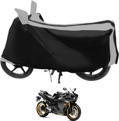 Euro Care Waterproof Two Wheeler Cover for Yamaha(YZF R1, Silver)