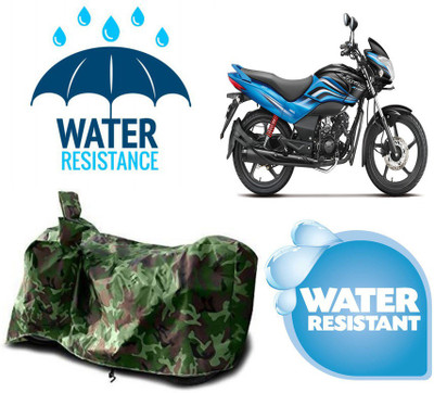 AUTOCAD Waterproof Two Wheeler Cover for Hero(Passion Pro i3S, Green)