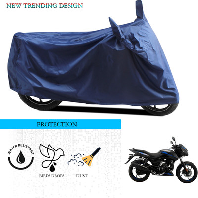 ANTHUB Waterproof Two Wheeler Cover for Bajaj(Pulsar 125, Blue)