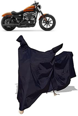 Amexride Two Wheeler Cover for Harley Davidson(Iron 883, Black)