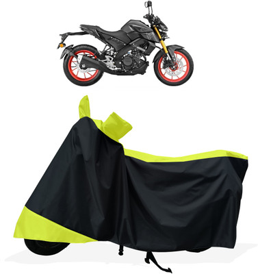 Tricway Two Wheeler Cover for Yamaha(MT 15, Yellow)