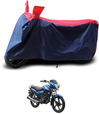 AASHTIK MART Two Wheeler Cover for TVS(Star City Plus, Red, Blue)