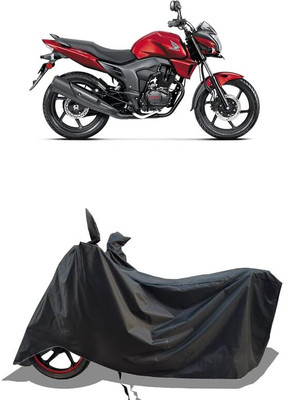 KEDIT Two Wheeler Cover for Honda(CB Trigger, Black)