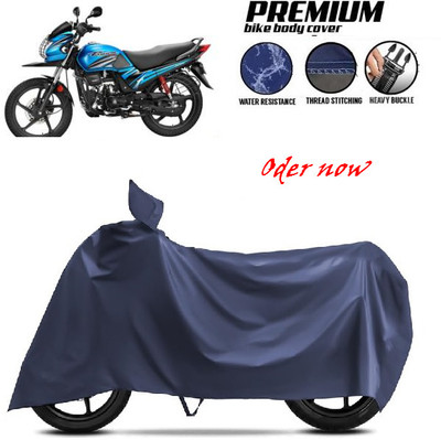 smwzxyu Waterproof Two Wheeler Cover for Honda, Bajaj, Hero, TVS, Yamaha(Blue)