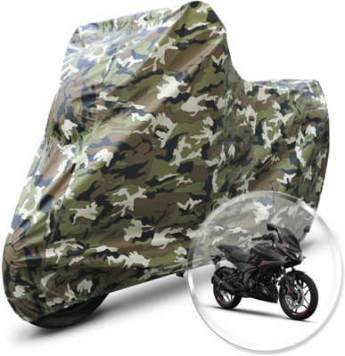 Neodrift Two Wheeler Cover for Bajaj(Pulsar 250, Green)