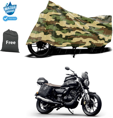 CODOKI Waterproof Two Wheeler Cover for TVS(Yellow)