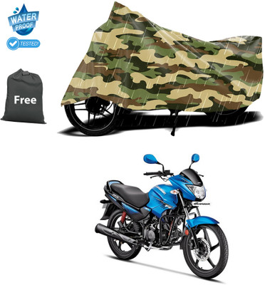 CODOKI Waterproof Two Wheeler Cover for Hero(Glamour Programmed FI BS6, Yellow)