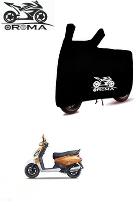 AutoRash Waterproof Two Wheeler Cover for Mahindra(Gusto 125, Black)