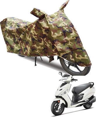 SS FOR YOUR SMART NEEDS Waterproof Two Wheeler Cover for Hero Electric(Electric Dash BS6, Green)