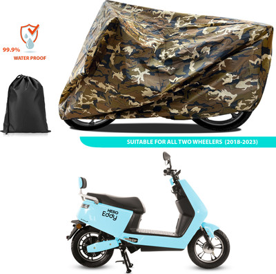 PAGORA Waterproof Two Wheeler Cover for Hero(Electric E-Sprint, Yellow)