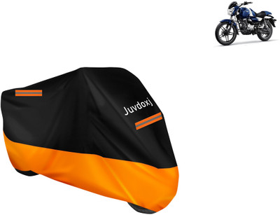 Juvdoxj Waterproof Two Wheeler Cover for Bajaj(v15, Orange)