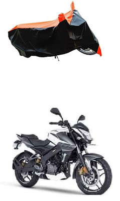 VESMEI Two Wheeler Cover for Bajaj(Pulsar NS-160, Orange)
