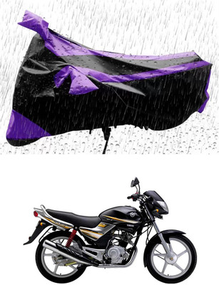 RONISH Waterproof Two Wheeler Cover for Yamaha(Libero G5, Purple, Black)