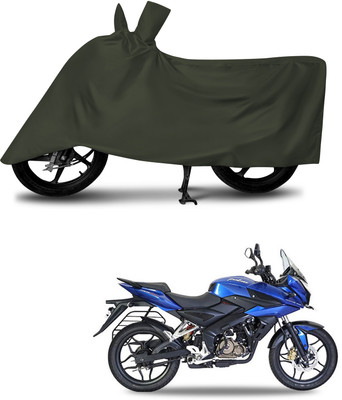 aosis Waterproof Two Wheeler Cover for Bajaj(Pulsar 200, Green)