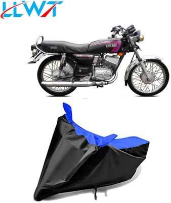 KPIND Waterproof Two Wheeler Cover for Yamaha(RXG, Black, Blue)