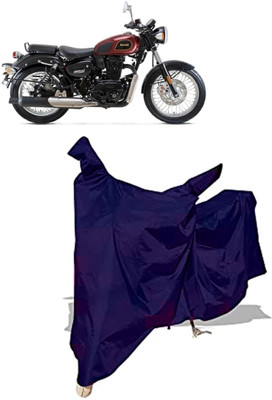 Amexride Two Wheeler Cover for Benelli(Imperiale 400, Blue)