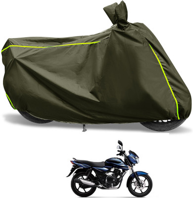 Euro Care Waterproof Two Wheeler Cover for Bajaj(Discover 135, Green)