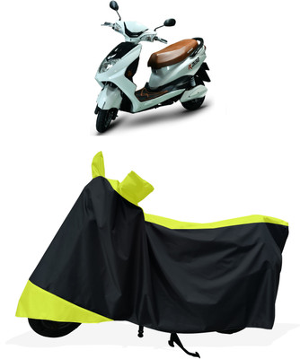Tricway Two Wheeler Cover for Okinawa(Raise BS6, Yellow)