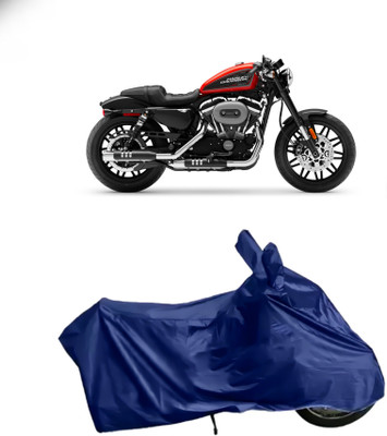 APNEK Waterproof Two Wheeler Cover for Harley Davidson(Roadster, Blue)
