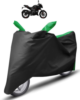 Caronix Two Wheeler Cover for Bajaj(Pulsar N160, Green)