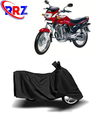 RRZ Waterproof Two Wheeler Cover for Hero(Ambition, Black)