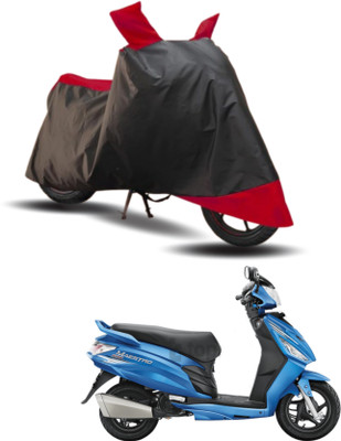 KEDIT Two Wheeler Cover for Hero(Maestro Edge, Red, Black)
