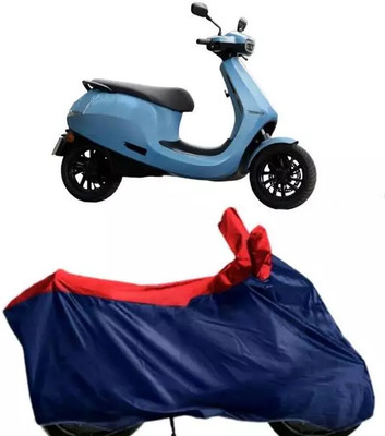 vstargallery Two Wheeler Cover for Ola(Electric Scooter, Blue)