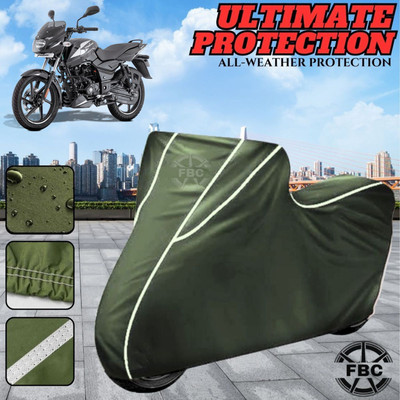 AutoGalaxy Waterproof Two Wheeler Cover for Bajaj(Pulsar 150, Black)