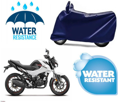 RTS COLLECTIONS Waterproof Two Wheeler Cover for Hero(Xtreme 160 R, Blue)