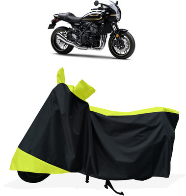 Tricway Two Wheeler Cover for Kawasaki(Z900 RS Cafe Racer, Yellow)