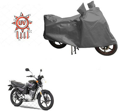 DeepShakshi AUTOMOTIVE Waterproof Two Wheeler Cover for Yamaha(Libero, Grey)