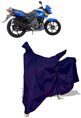 Amexride Two Wheeler Cover for TVS(Flame SR125, Blue)