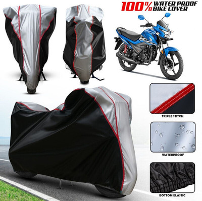 xodi Waterproof Two Wheeler Cover for Hero(Livo, Silver, Black, Multicolor)