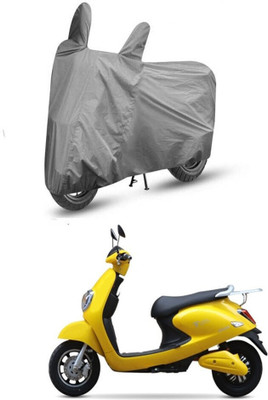HYBRIDS COLLECTION Two Wheeler Cover for Techo Electra(Emerge, Grey)