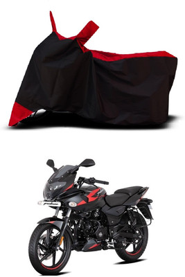 VESMEI Two Wheeler Cover for Bajaj(Pulsar 220F, Red)