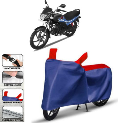 WMIZEXA Two Wheeler Cover for Hero(Passion Pro, Red)