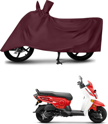 DeepShakshi AUTOMOTIVE Waterproof Two Wheeler Cover for Honda(Cliq, Maroon)