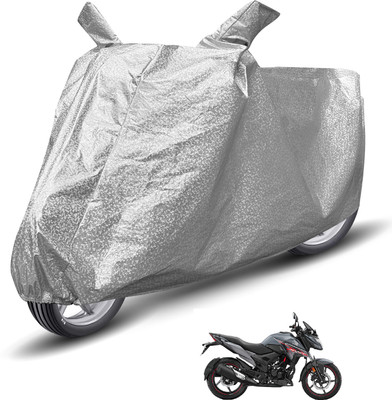 MOCKHE Waterproof Two Wheeler Cover for Honda(X-Blade, Silver)