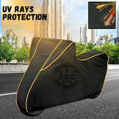 OliverX Waterproof Two Wheeler Cover for Suzuki(Burgman Electric, Black)