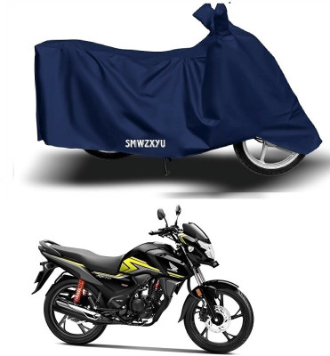SK AUTO Two Wheeler Cover for Honda(SP125, Blue)