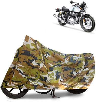 Kingsway Waterproof Two Wheeler Cover for Royal Enfield(Continental GT, Multicolor)