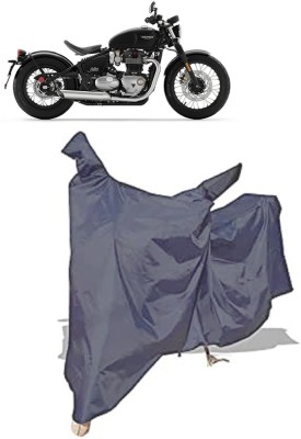 Amexride Two Wheeler Cover for Triumph(Bonneville Bobber, Grey)