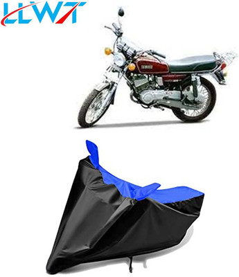 KPIND Waterproof Two Wheeler Cover for Yamaha(RX 100, Black, Blue)