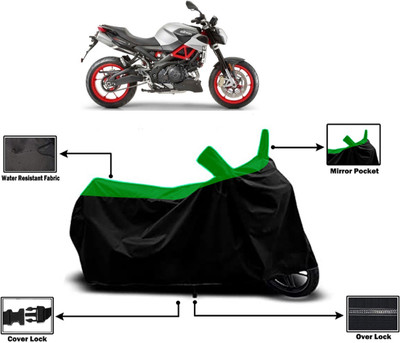 Amexride Two Wheeler Cover for Aprilia(Shiver 900, Green)