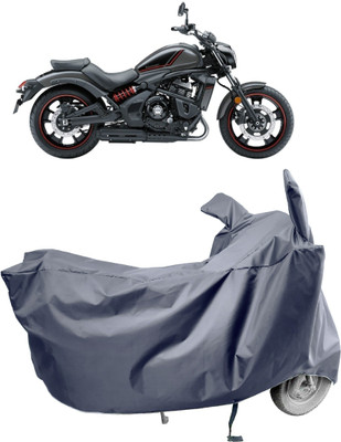 Amexride Two Wheeler Cover for Kawasaki(Vulcan S BS6, Grey)