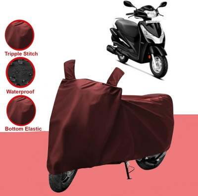 HWSXQAE Two Wheeler Cover for Hero(Maroon)