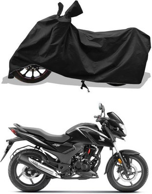 smwzxyu Waterproof Two Wheeler Cover for Honda(Black)